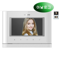 코맥스 비디오폰 CAV-77M 아날로그 7인치