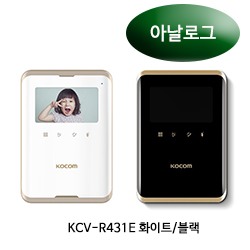 KCV-R431E 화이트/블랙 (4선 아날로그)